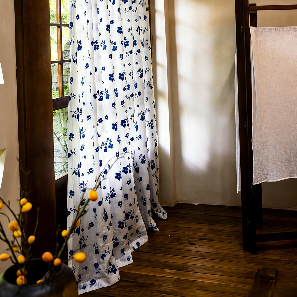 Bluebell Linen Sheer