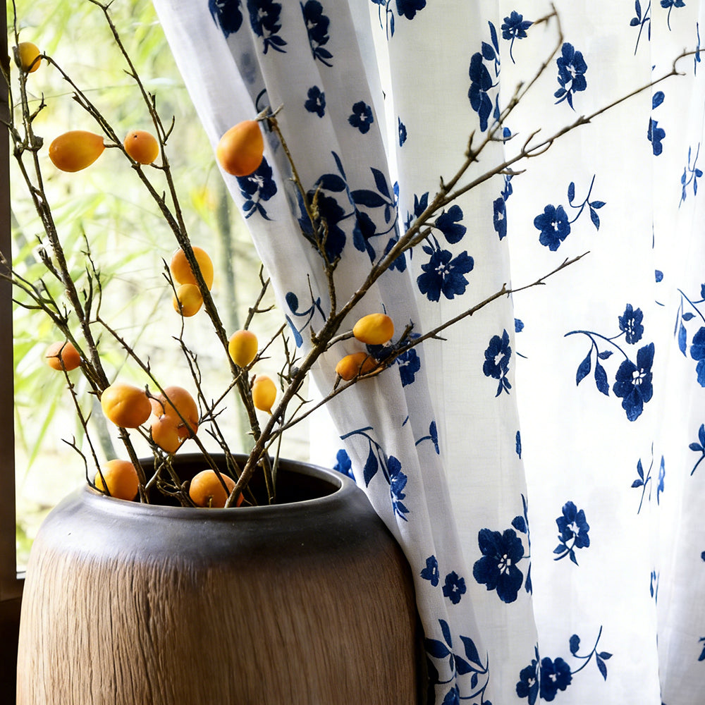 Bluebell Linen Sheer