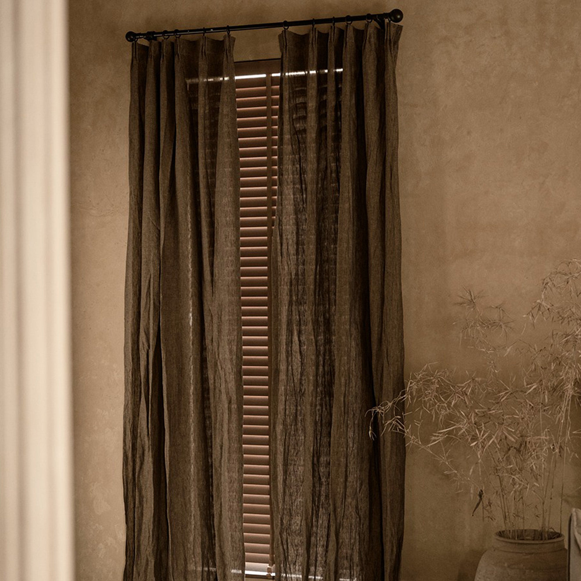 Cocoa Wash Linen