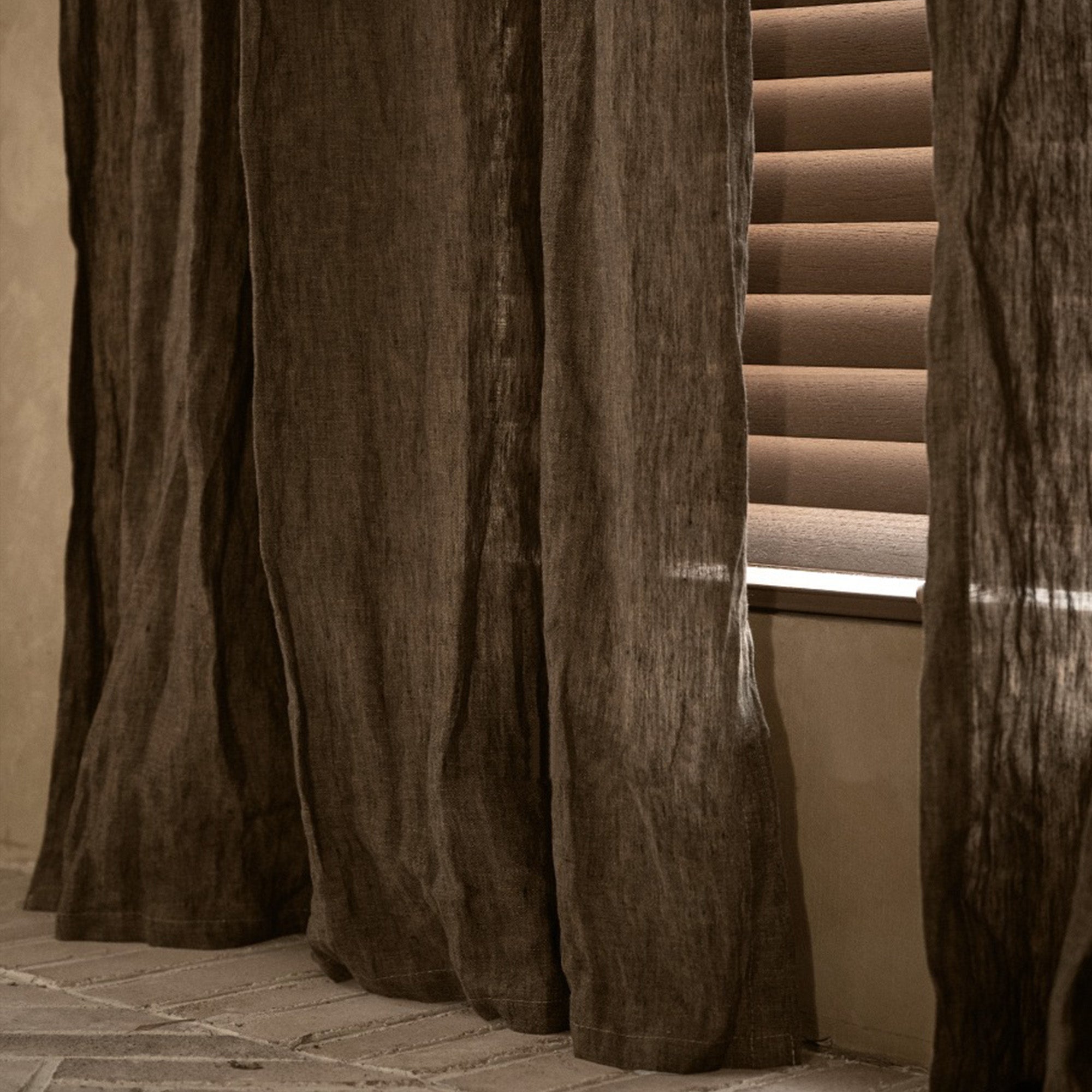 Cocoa Wash Linen
