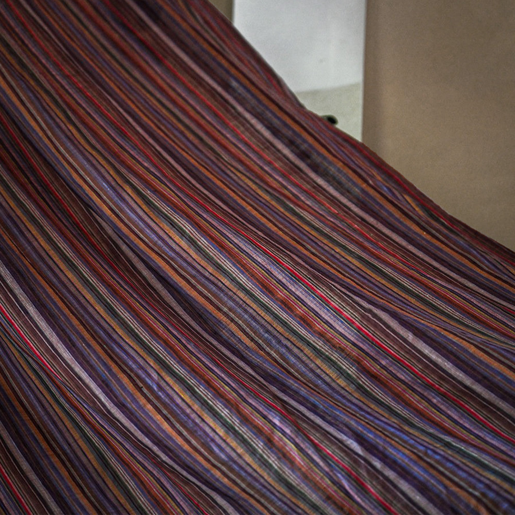 Crimson Stripe Linen