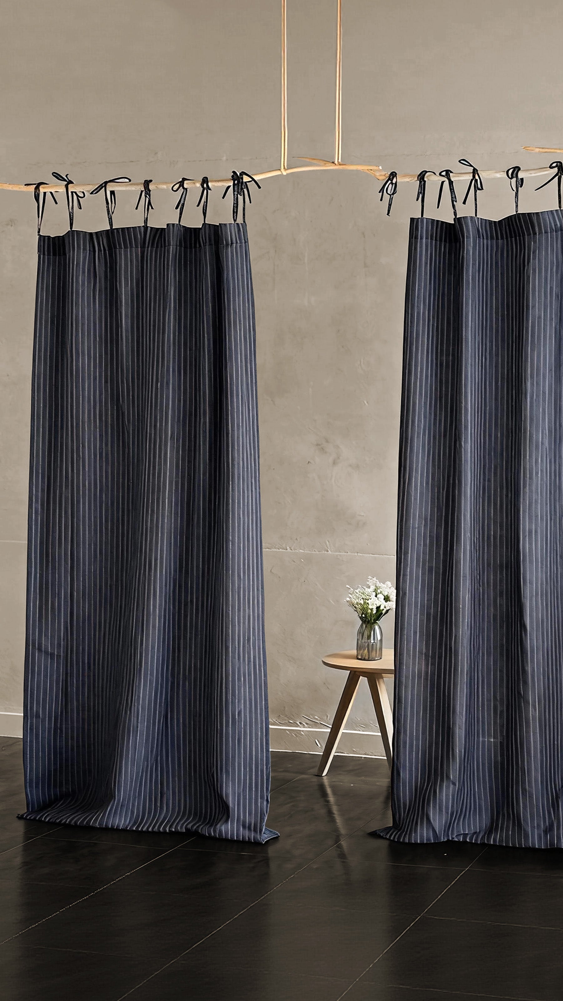 Dusk Stripe Linen
