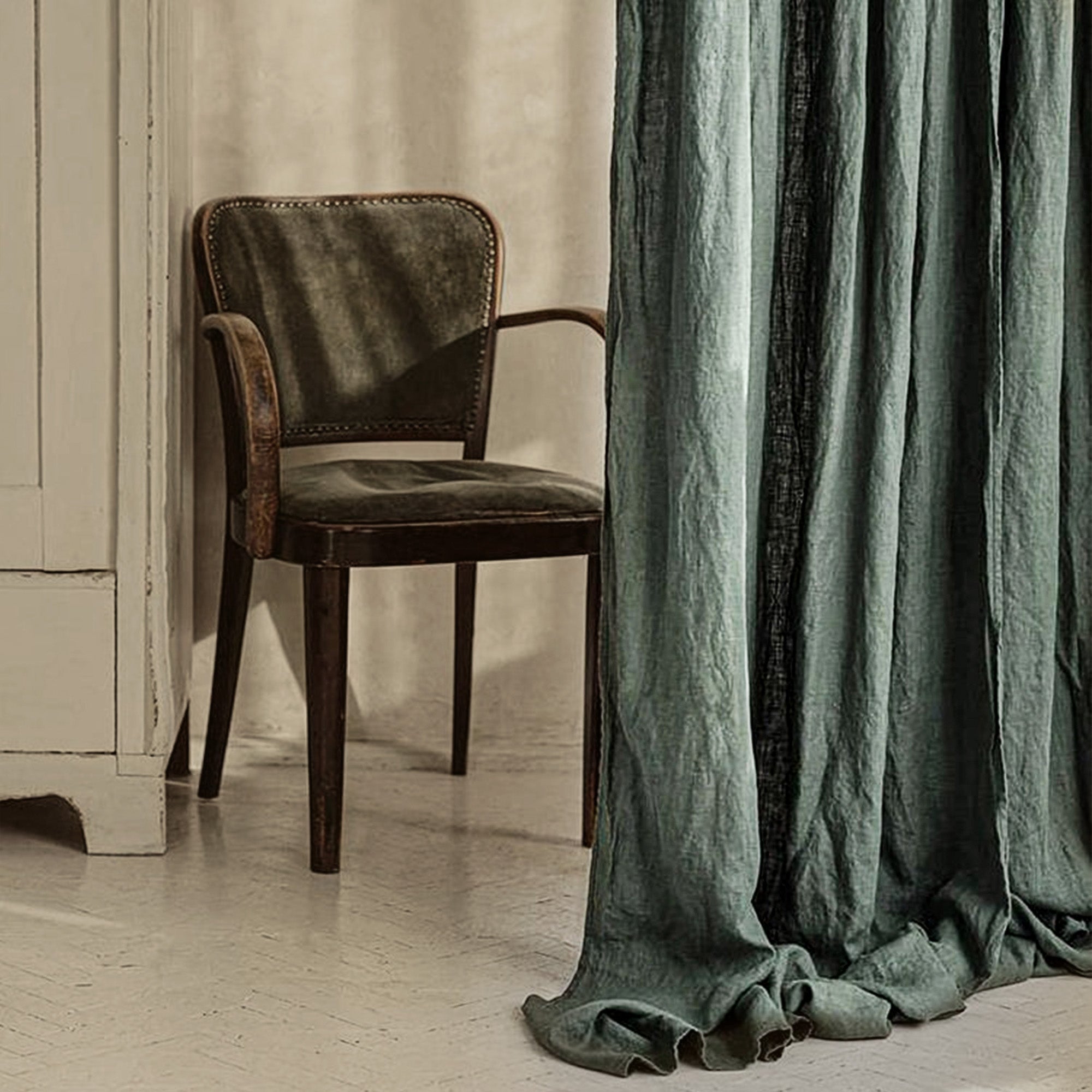 Forest Sand Linen