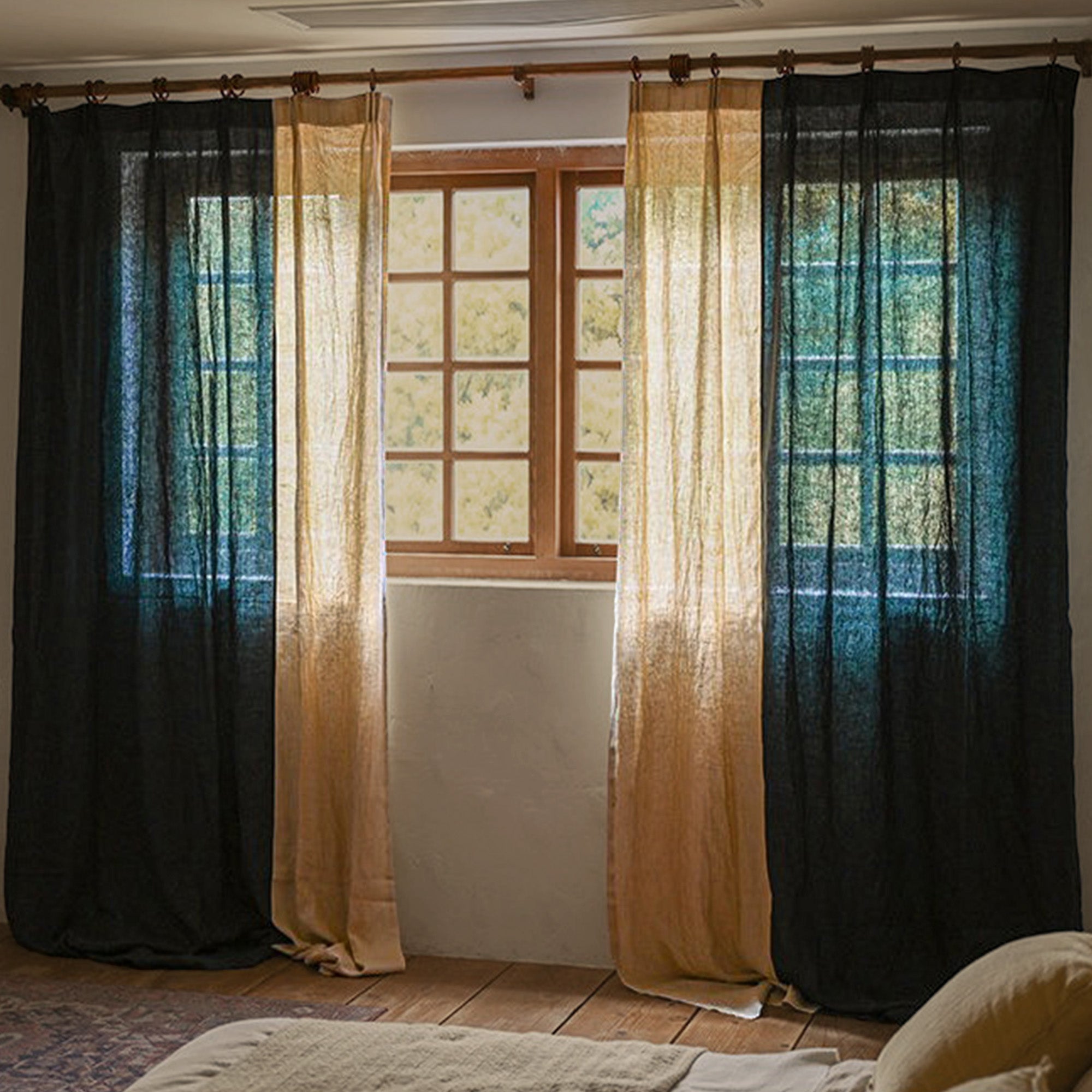 Forest Sand Linen