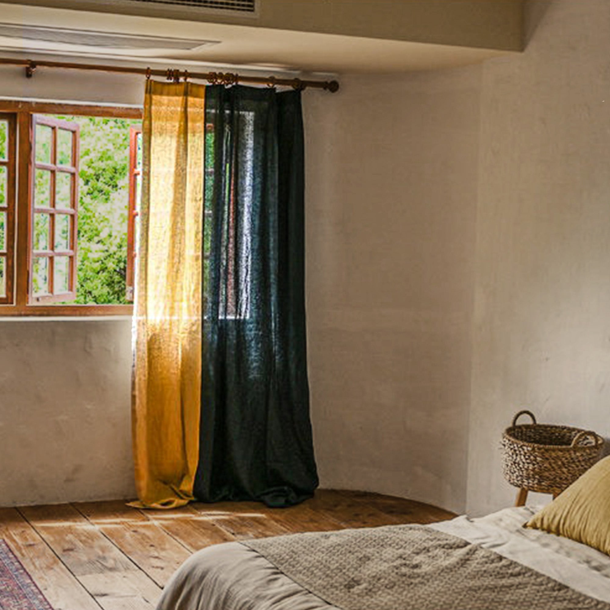 Forest Sand Linen