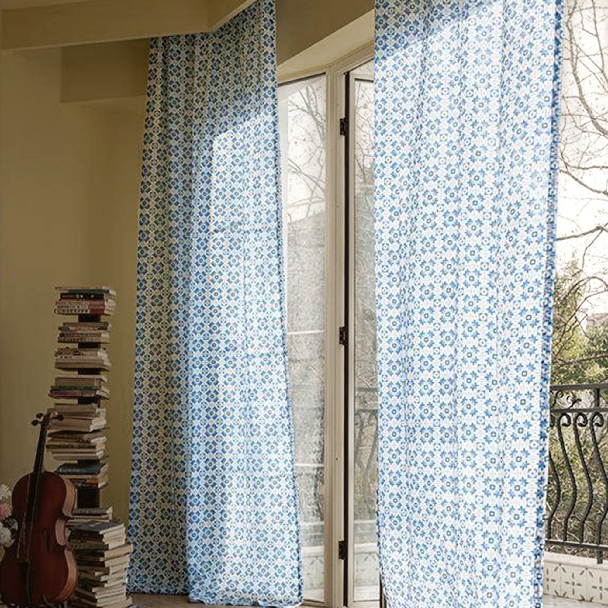 Glacier Blue Linen