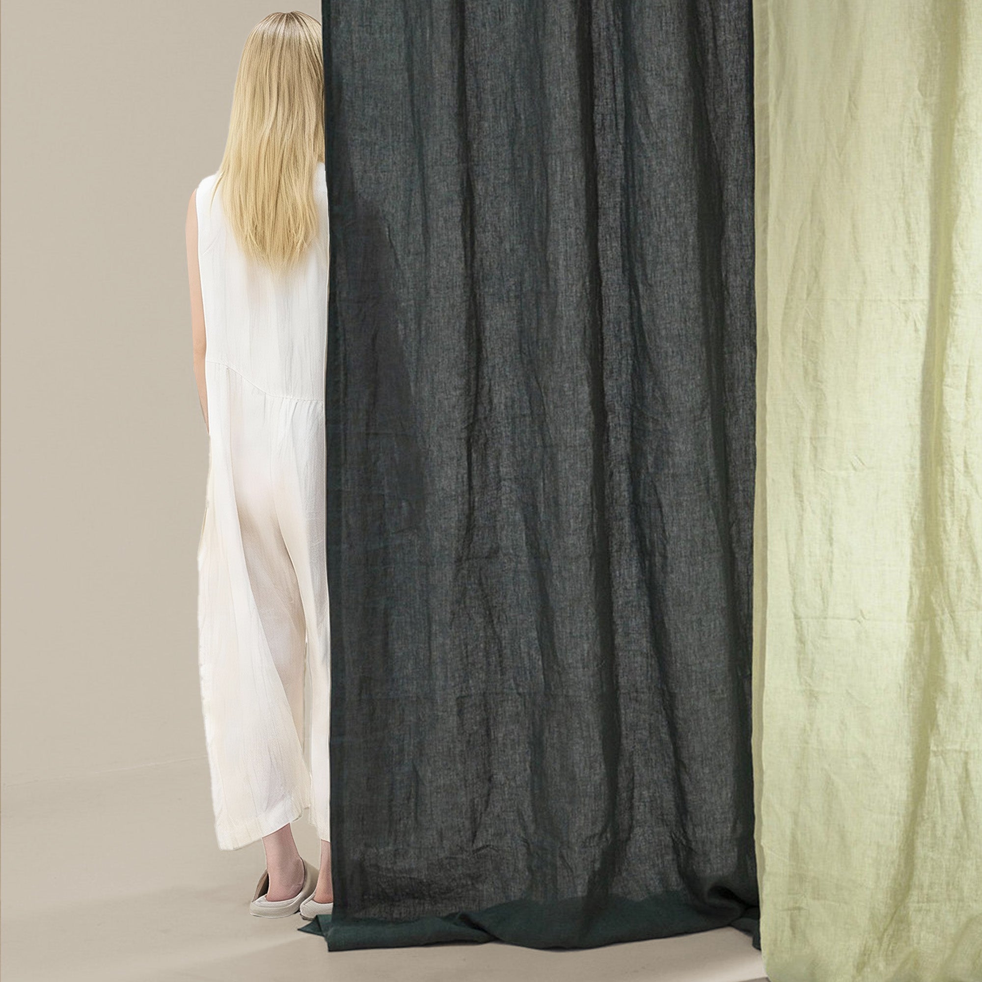 Meadow Green Linen