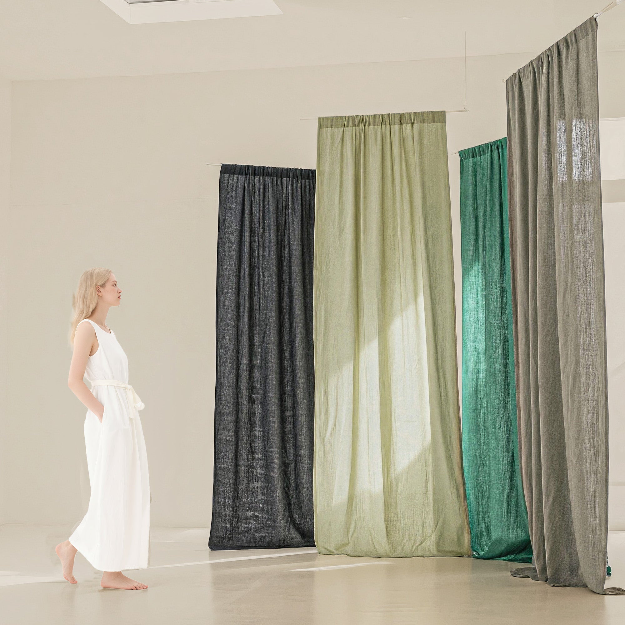 Meadow Green Linen