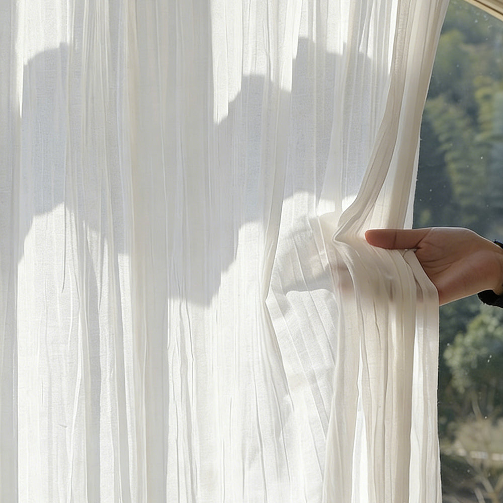Pleat Sheer