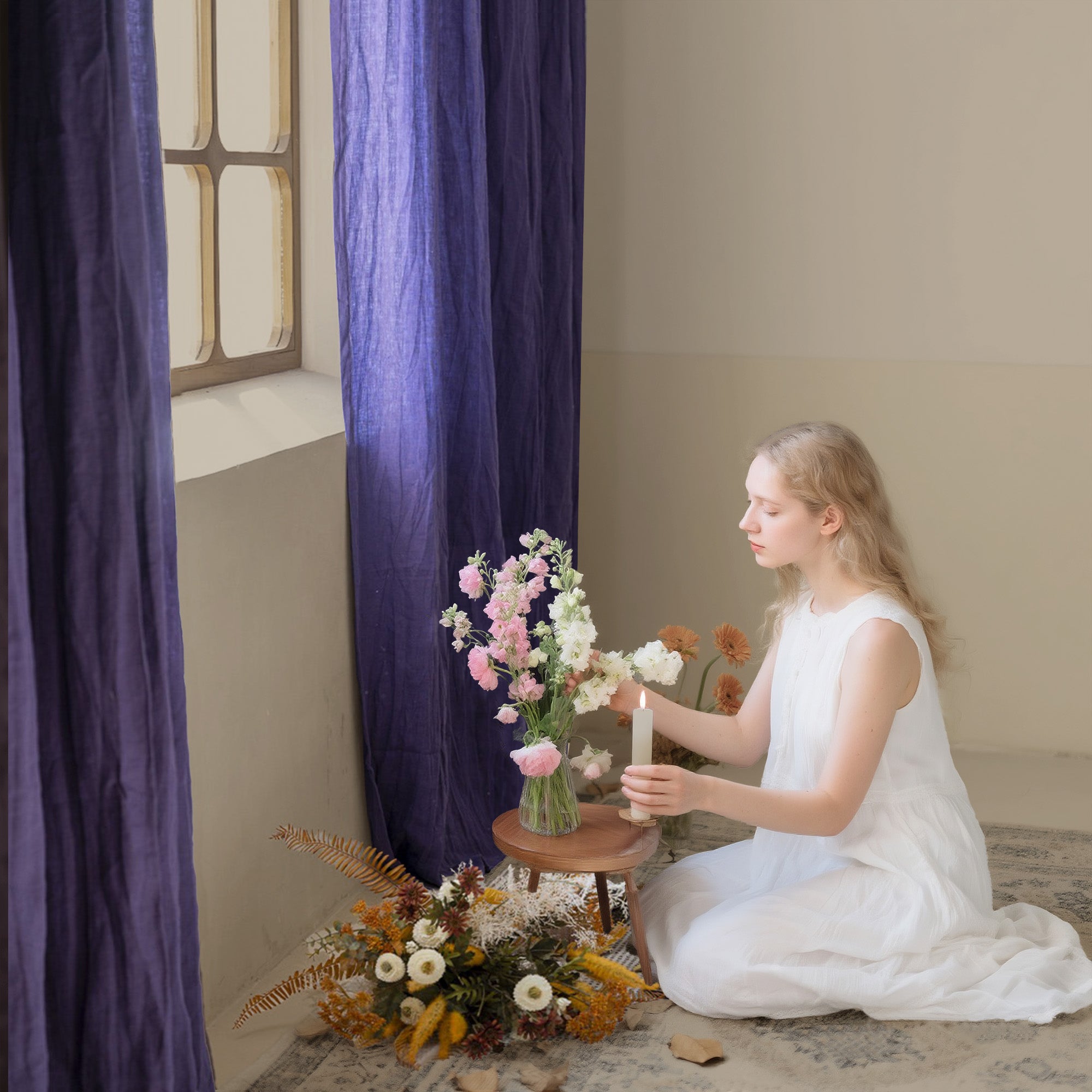 Plum Linen