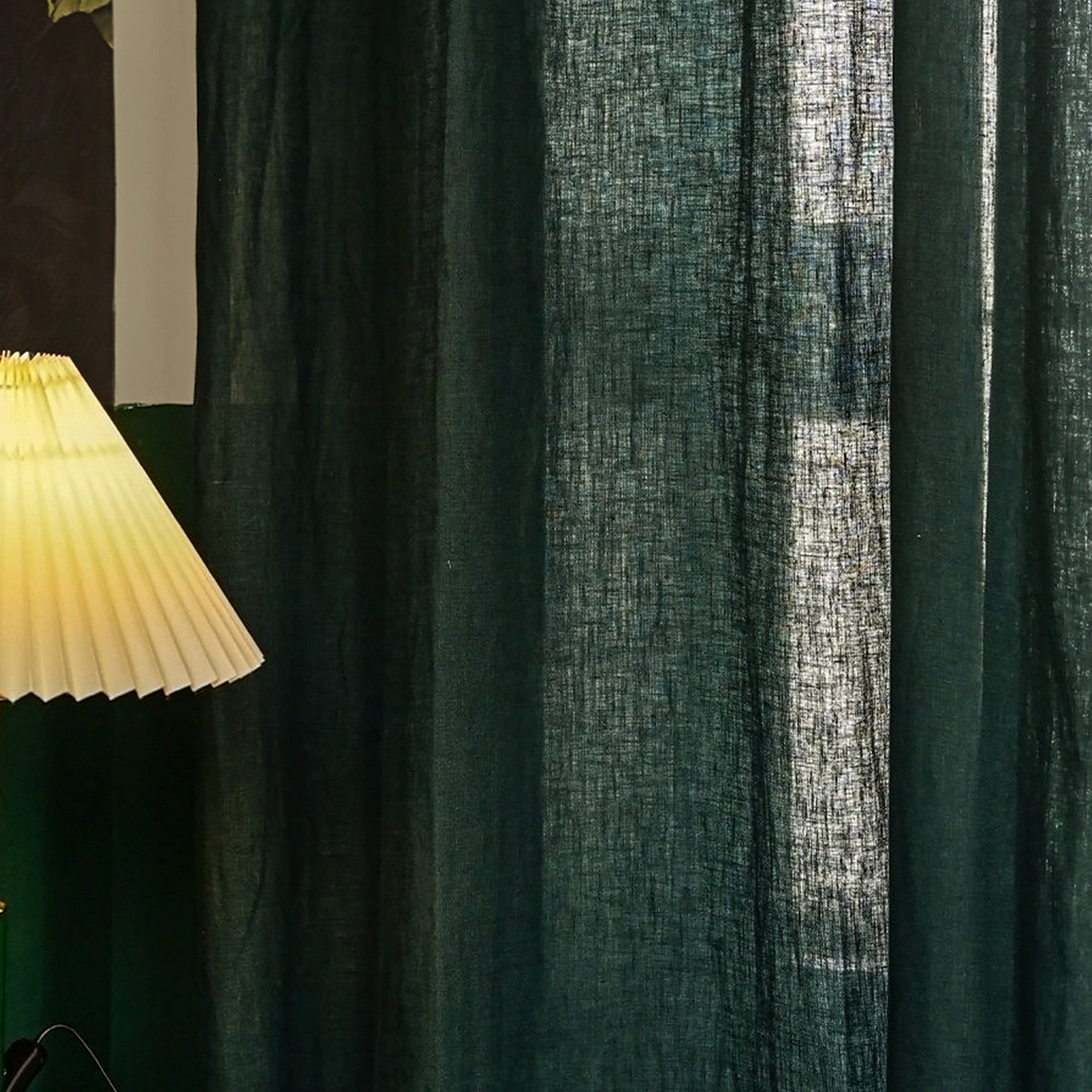 Scholar Green Linen