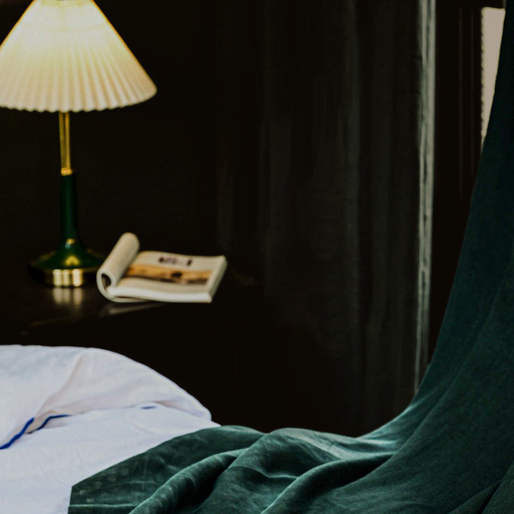 Scholar Green Linen