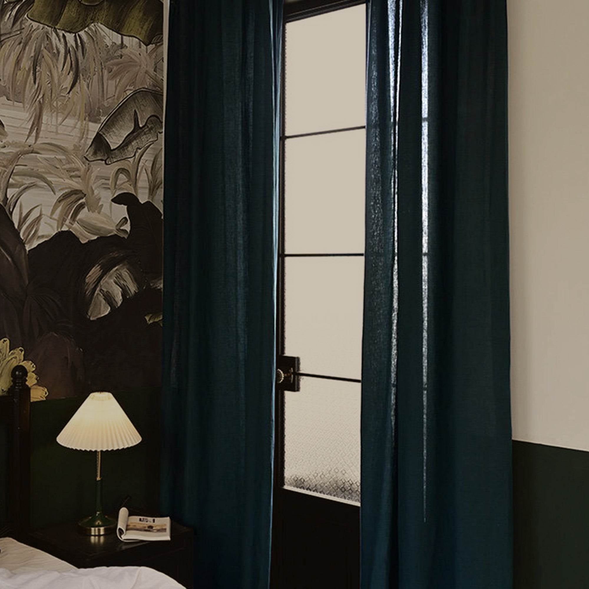 Scholar Green Linen