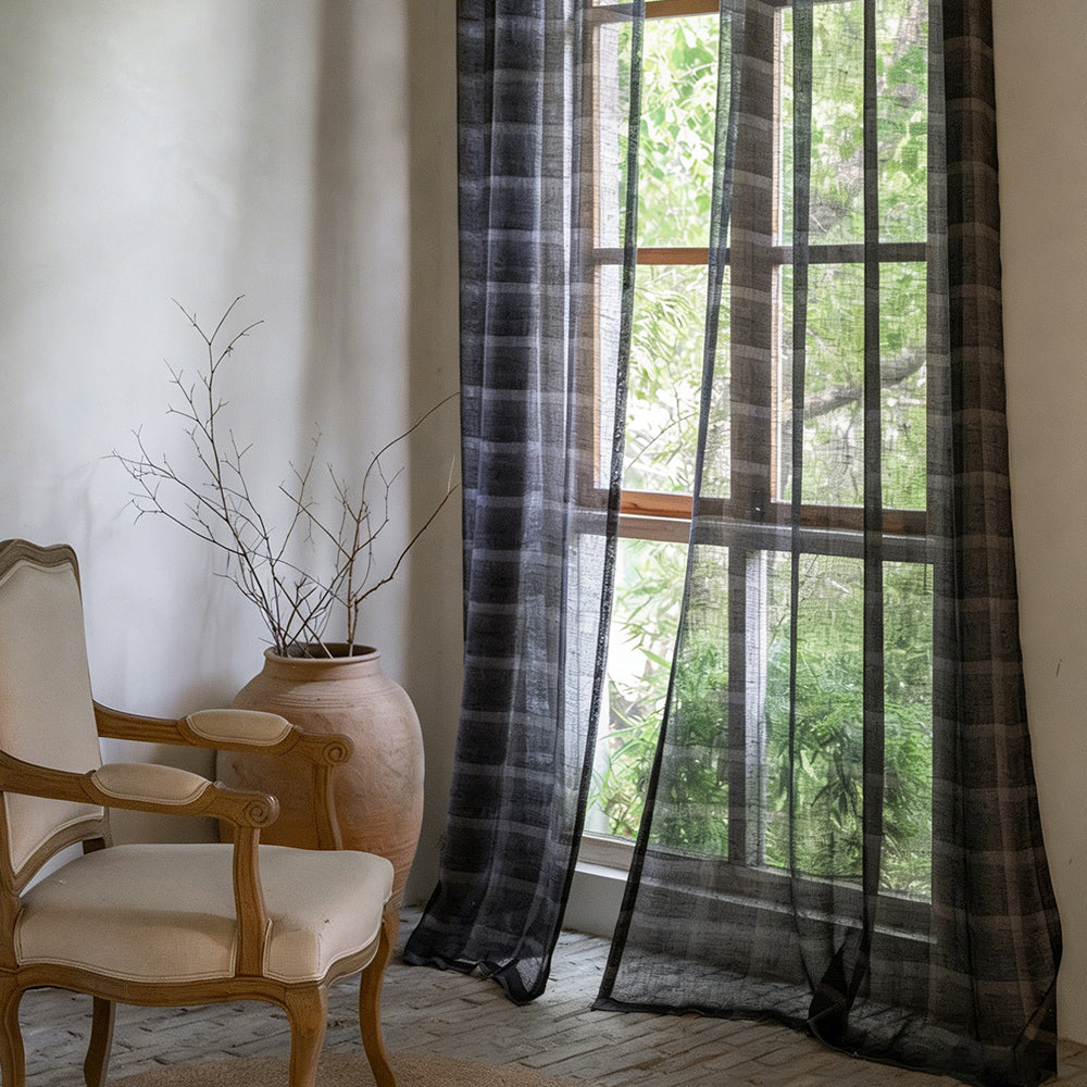 Twilight Check Sheer